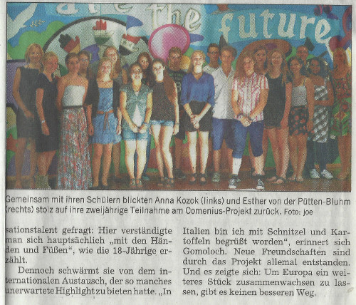 Zeitungsartikel Teil 2